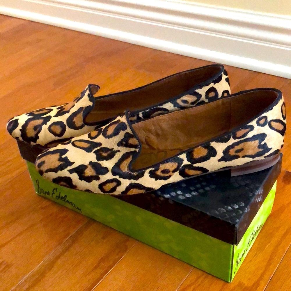 Sam Edelman leopard print women’s flats